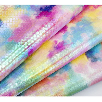 Versatile laser incidere PU pelle impermeabile PU pelle finta colorata