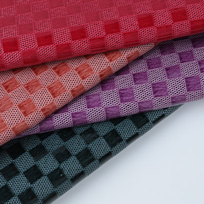 Pvc tessuto di pelle sintetica borse da scacchiera pelle finta personalizzata