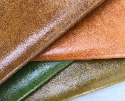 Fabbrica di cuoio di cera d'olio d'epoca Divano Sedile Arredamento di cuoio finto