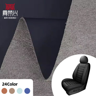 Microfiber Embossed Napa Pattern Faux Leather Fabric PU Waterproof Eco-Friendly Football Golf Outdoor Car Seat Sofa Bag