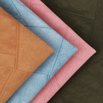 Denim Check Abbigliamento PU pelle impermeabile fondo di cotone lavabile