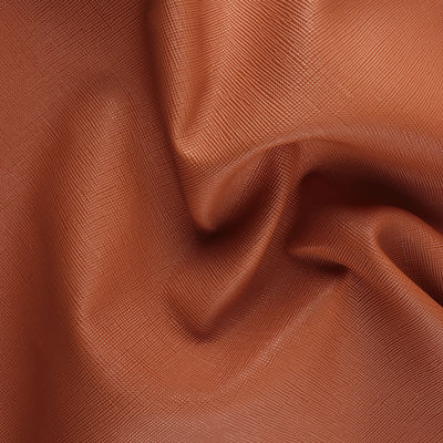 1.0mm Fabbrica in PVC a fondo spazzolato Saffiano classico Borsa da mano in pelle Borsa di bagagli Divano Mobili Accessoari