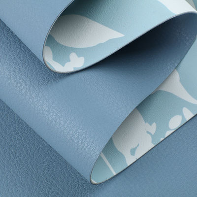 Borsa a mano stampata con fiori in cuoio in PU di 1,5 mm di spessore