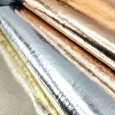 Scatole di imballaggio di cuoio Saffiano Cross PVC Film metallico False Leather Projects