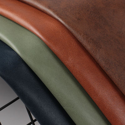 1.0mm Pvc pelle per borse Divano resistente agli graffi Pelle finta spazzola retrò