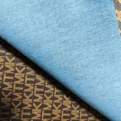 Lettera d'epoca in pelle di PVC stampata per borse spazzola morbida Fondo Eco-friendly