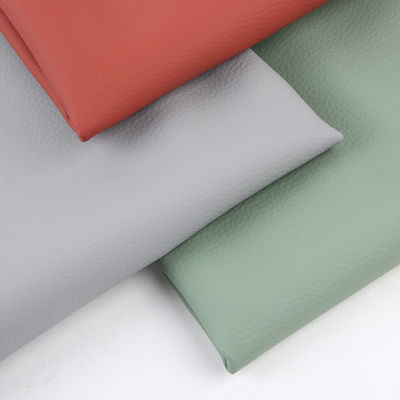Pvc finto di pelle rivestimento tessuto litchee divano pvc pelle resistente agli graffi