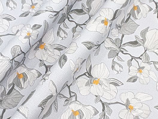 0.8mm Imprimato Fiore spazzolato Base Pvc cuoio Per borsa da mano Scatola di imballaggio Cassa telefono Uso Decorazione