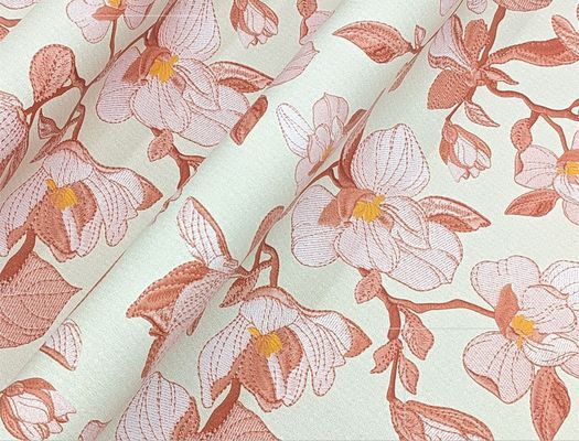 0.8mm Imprimato Fiore spazzolato Base Pvc cuoio Per borsa da mano Scatola di imballaggio Cassa telefono Uso Decorazione