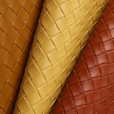 Borsa a mano in tessuto in pvc in tessuto di pelle finta morbida e resistente