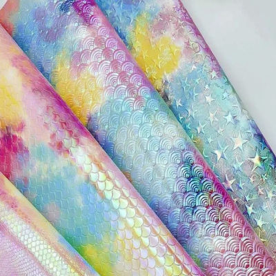 Versatile laser incidere PU pelle impermeabile PU pelle finta colorata