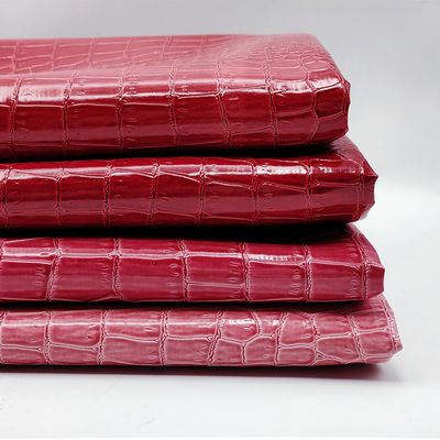 Scatola di imballaggio in pelle di coccodrillo in PVC lucida