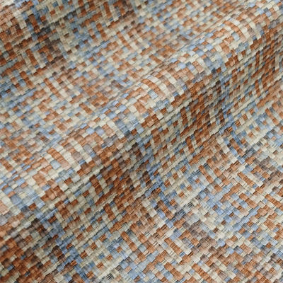 0.8mm di pelle in PVC per borse in rilievo arcobaleno tessuto in pelle finta