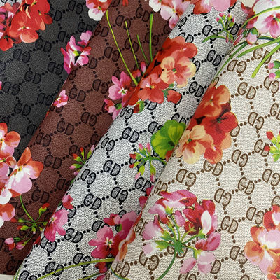 Carta stampata GD Fiore PVC Borse di pelle finte Cassa per telefono Confezione Scatola Tessuto di pelle