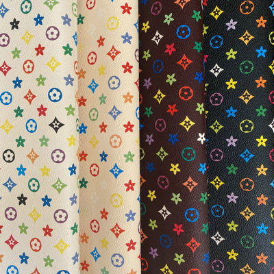 PVC materiale di pelle sintetica finta anti-inquinamento Pentagono stampato