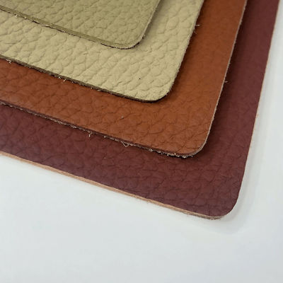 Litchi Divano in pelle in microfibra Eco-friendly Tappezzeria tessuto in pelle