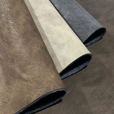 Simulazione di cuoio in microfibra PU per scarpe Retro