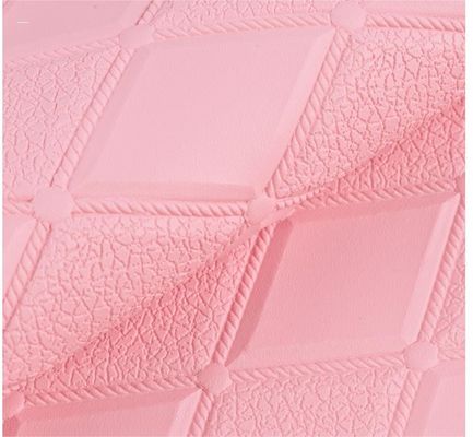 Scatole in PVC versatile di pelle diamante plagiato tessuto di pelle finto morbido decorativo