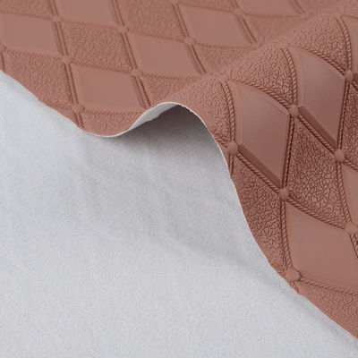 Scatole in PVC versatile di pelle diamante plagiato tessuto di pelle finto morbido decorativo