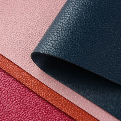 Doppio lato di pelle di lichee PVC per borse / tappetino da tavolo Eco-friendly