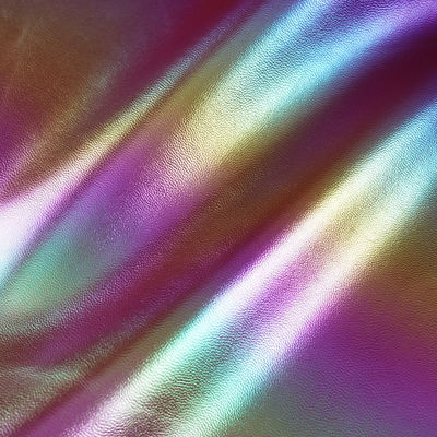 Colore Gradient Lizard PVC Falsato Sacchetto di cuoio artificiale Materiale di tessuto di cuoio