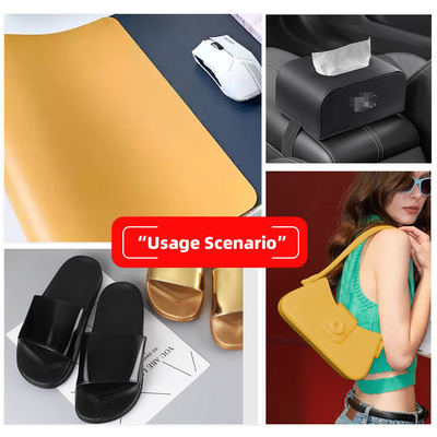 1.3mm PVC 711 Napa Grain pelle sintetica artificiale