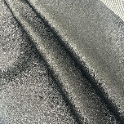 Pvc pelle d'agnello grano pelle finta stretch blackout impermeabile