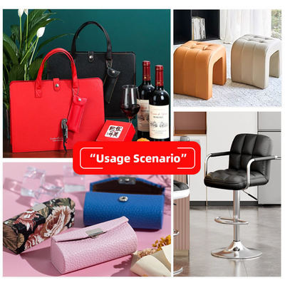 Vendita all'ingrosso in fabbrica PVC 0,6 mm Texture Litchi Ecopelle goffrata in pelle sintetica artificiale per sedili auto, borse, decorazioni per piedi