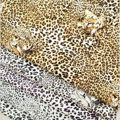 Ingrosso Pvc Leopard Stampato Pelle Artificiale Sintetica per Borsa Notebook Telefono Conchiglia Tavolo Matte di Pelle Fallato