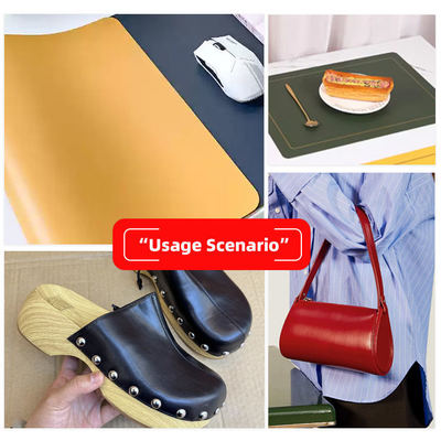 1.8mm spessore PVC pelle sintetica finta in rilievo Tessitura a punta d'ago Stretch impermeabile per borsa tappetino da tavolo Decorare cintura divano