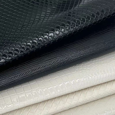 Custodia per telefono in pelle sintetica PVC, artigianato per mobili, stile goffrato lucido e scintillante con funzione elasticizzata, fodera impermeabile per divano