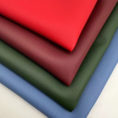 Tessuto in finta pelle goffrata D90 Lychee, 150 cm di larghezza, pelle sintetica artificiale in PVC per divano, borsa, sedia, tappetino per auto, mobili