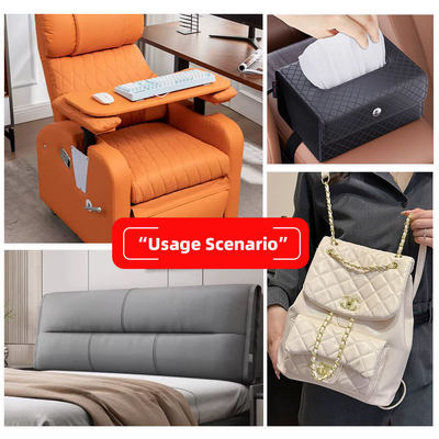 Pelle sintetica in finta pelle PVC 3mm testurizzata a spugna, antigraffio, impermeabile, morbida, per rivestimento mobili, divani, poltrone massaggianti, sedili auto