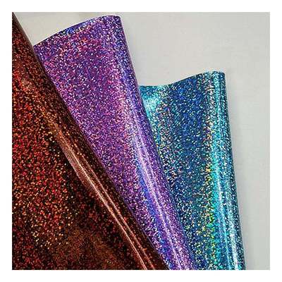 PU Olografico Specchio in Pelle Grande Motivo Vetro Grana Specchio Sintetico Artificiale Faux Scarpe Vanity Case Borsa in Pelle Tessuto