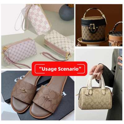 Pelle sintetica in PVC impermeabile per borse, artigianato e arredamento