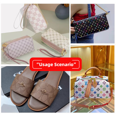 Pelle finta in PVC stampata impermeabile per borse e artigianato