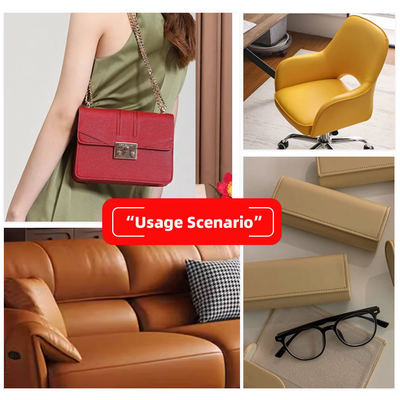 Tessuto in pelle a maglia PVC spessore 0,6 mm per arredamento e rivestimenti auto