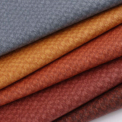 Semi PU Leatherite Tech Cloth - tessuto di pelle finta resistente all'abrasione