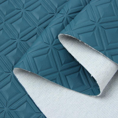 PVC Diamante Rombo in stile in rilievo pelle sintetica artificiale per auto piedi sedili per auto divano decorazione borsa tessuto di pelle finta