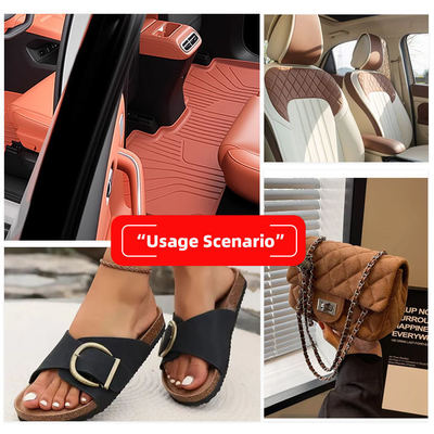 PVC Rhombus Punching Stile in rilievo Pelle sintetica artificiale per auto Piedi Sedie auto Divano Decorazione Borsa Tessuto in pelle finta