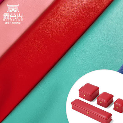 Pvc R64 grano pelle sintetica portafogli scarpe notebook tessuto di pelle