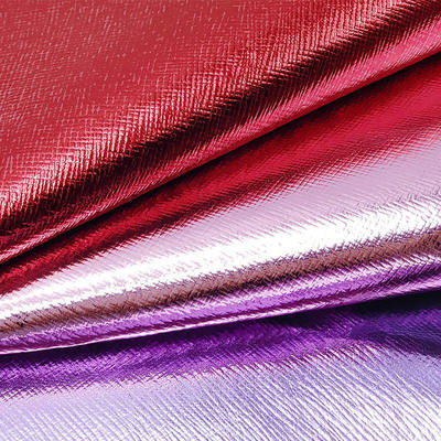 Filtro in PVC con film metallico Motivo a croce Pelle sintetica artificiale Borsa Portafoglio Custodia Scarpe Taccuino Tessuto in similpelle