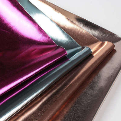 Pelle sintetica Metal Film PU R61 Grana Pecora Abbigliamento Portafoglio Scatola Scarpe Borsa Taccuino Tessuto in finta pelle