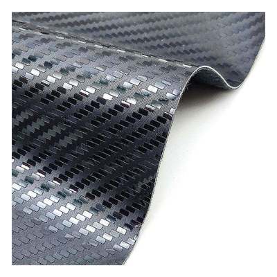 Bag Shoes Notebook Laser Iridescence Carbon Fiber Pu Synthetic Leather Fabric