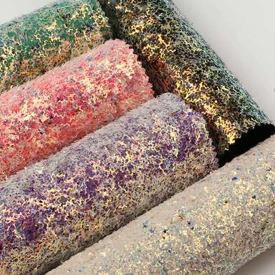 Fogli di tessuto glitterato scintillante PU in pelle sintetica spessa per scarpe, borse, fiocchi, artigianato, cappelli, tessuto in finta pelle