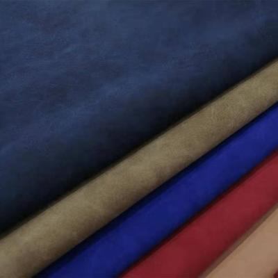 PU Nubuck Tessuto in pelle sintetica Imitazione Cotone Fondo Scarpe Borse Taccuino Tessuto Spot All'ingrosso