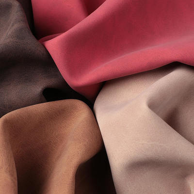 PU pelle di pecora ghiacciata Nubuck grano borsa di pelle sintetica scarpe portafoglio decorare quaderni custodia tessuto di pelle finta