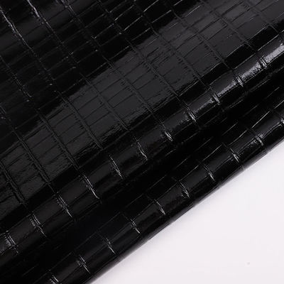 Pvc lucido, bambù, grano, pelle sintetica artificiale, scarpe decorative, borse da scarpe, scatole, tessuto di pelle finta