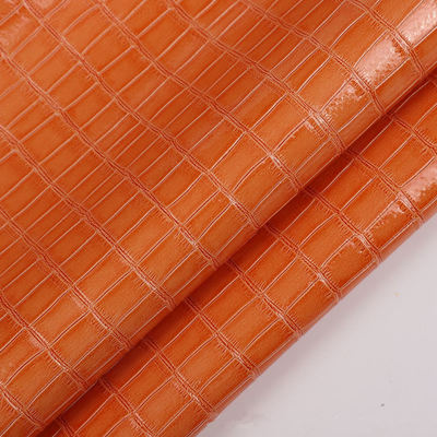 Pvc lucido, bambù, grano, pelle sintetica artificiale, scarpe decorative, borse da scarpe, scatole, tessuto di pelle finta