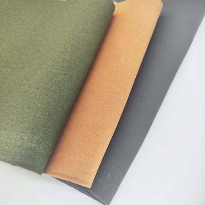 ECO Imitazione Suede Microfibra PU Rivestimento di cuoio sintetico per scarpe Borsa cintura Mittens Stoffa di cuoio finto